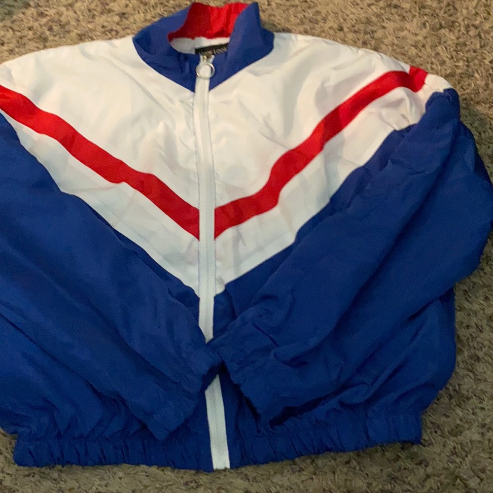 Multicolor, large windbreaker